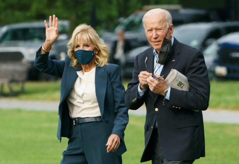 US-Präsident Biden zu erster Auslandsreise gestartet