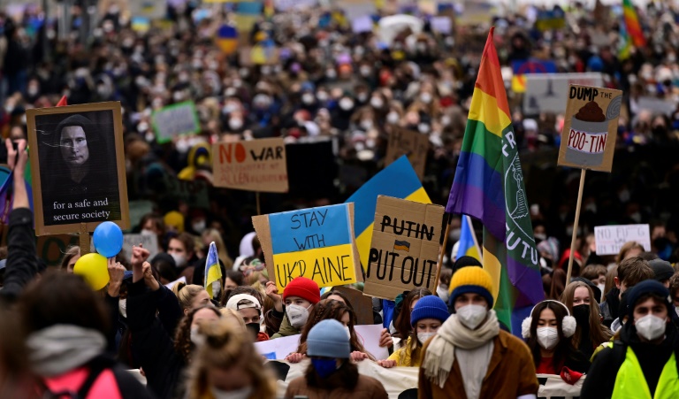 Zehntausende bei Protesten von Fridays for Future gegen Krieg in der Ukraine
