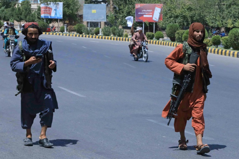 Kabul vor dem Fall an die radikalislamischen Taliban