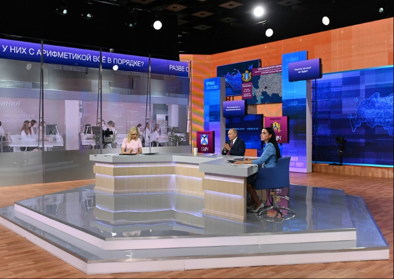 Putins telefonische Fragerunde Ziel von Cyberangriffen