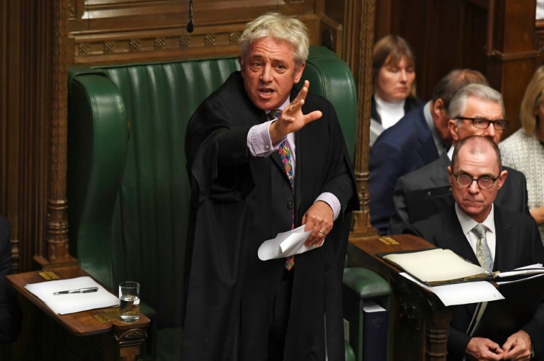 Britischer Ex-Parlamentspräsident Bercow wechselt die Seiten