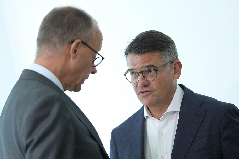 Rhein sieht Merz nach Ost-Wahlen in K-Frage gestärkt