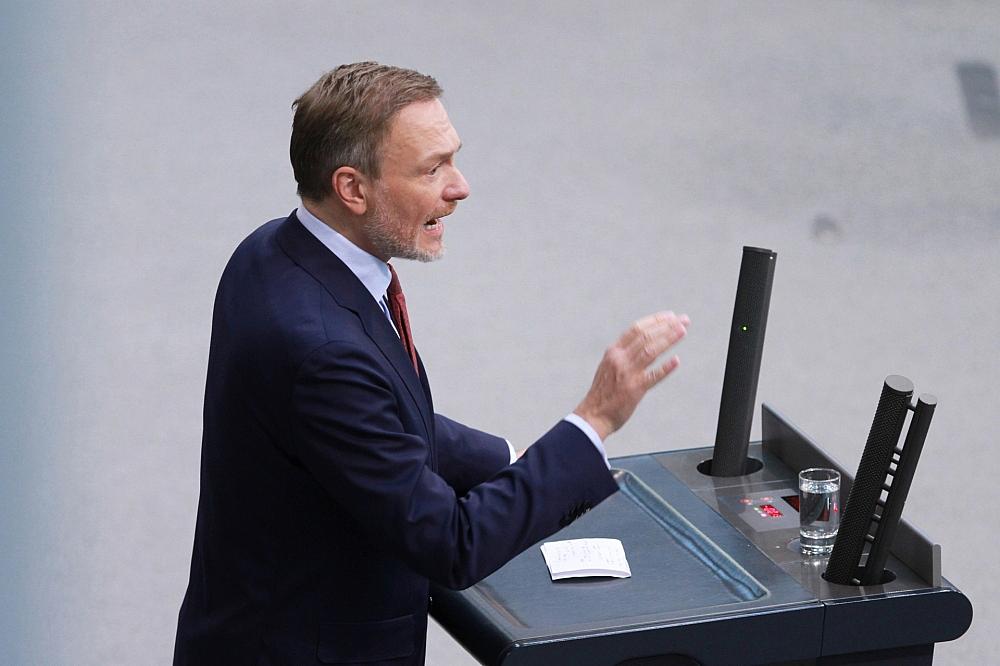 Lindner kritisiert Mützenich-Initiative zur Schuldenbremse