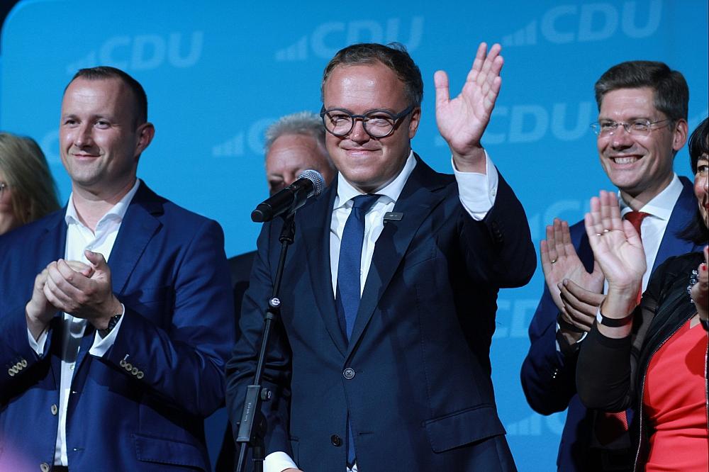 Voigt erhält Rückendeckung für Regierungsbildung aus Bundes-CDU