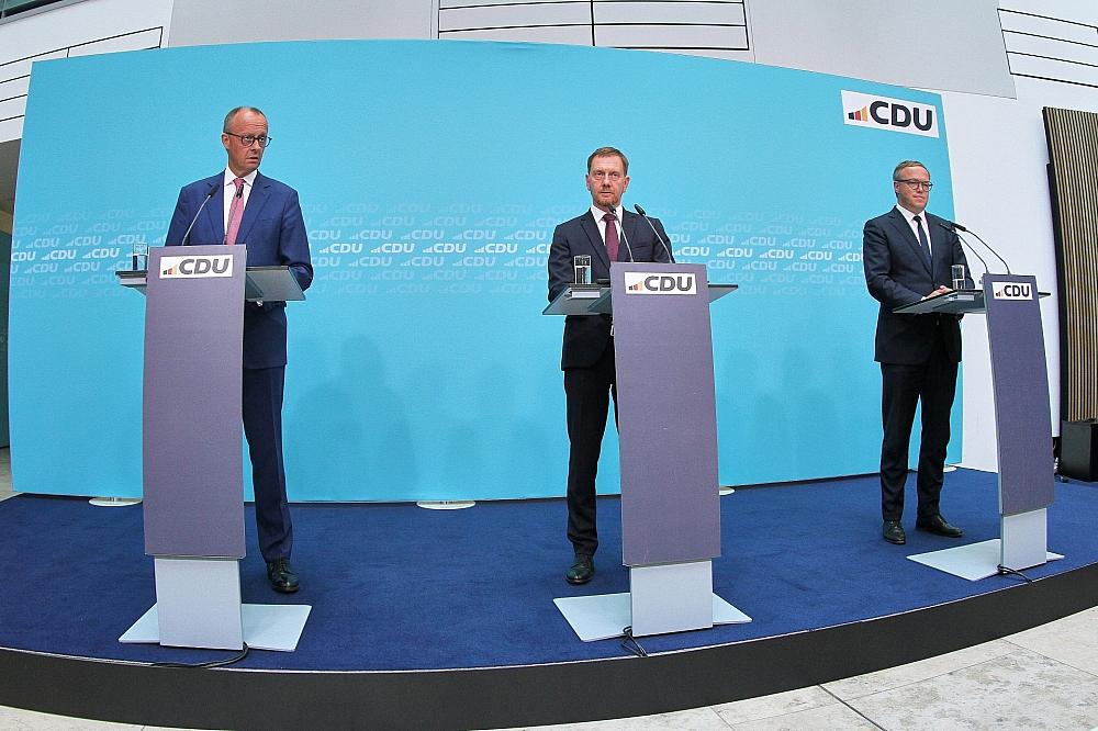 CDU hält sich Gespräche mit Linken in Thüringen offen