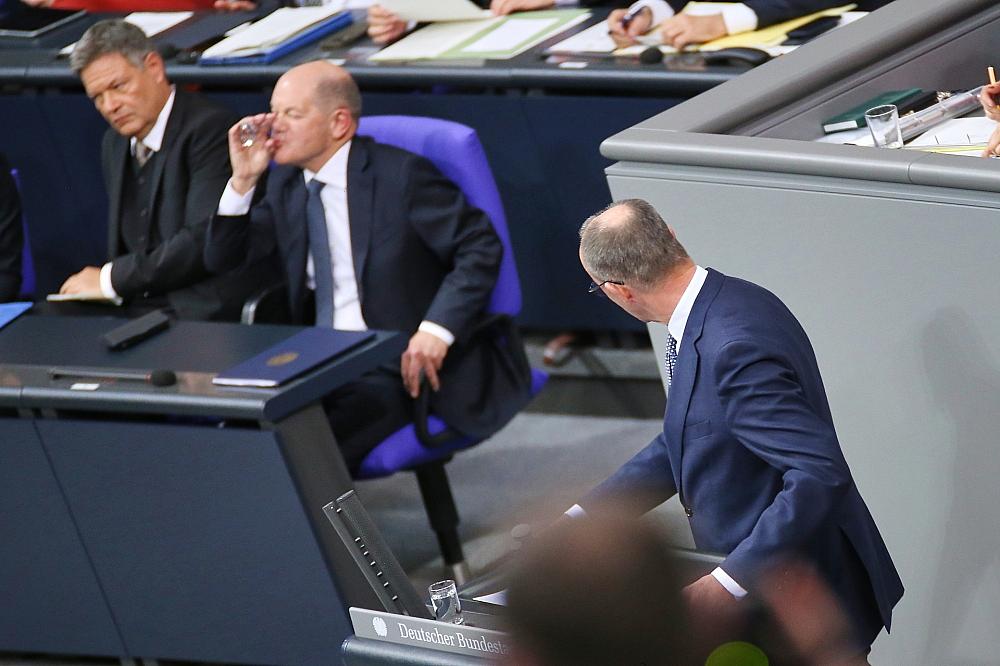 Habeck warnt Merz vor Wortbruch