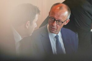 Lars Klingbeil und Friedrich Merz am 04.06.2025