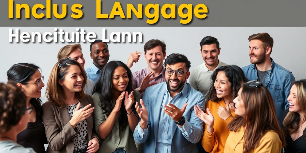 Vielfältige Menschen diskutieren über geschlechtergerechte Sprache.