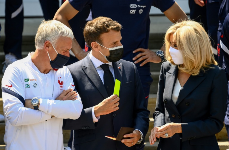 Präsident Macron setzt auf Sieg Frankreichs bei Fußball-EM