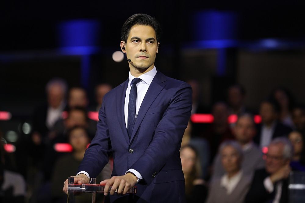 TV-Sender: D66 wird stärkste Kraft im niederländischen Parlament Rob Jetten (Archiv)