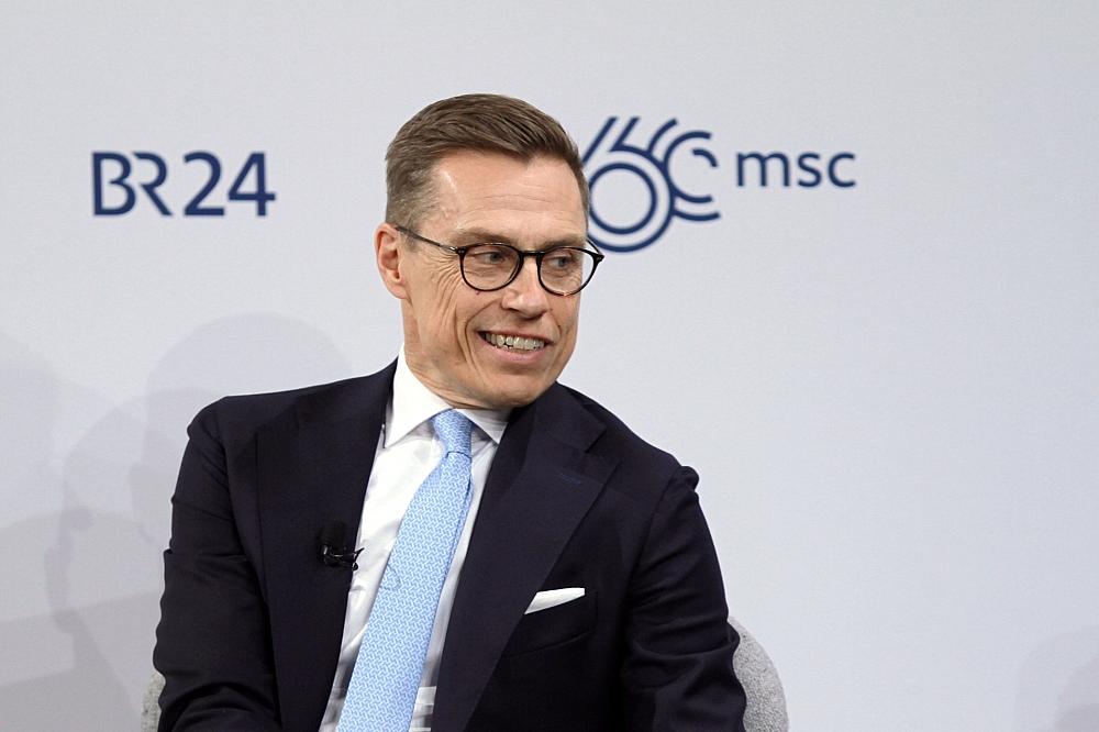 Finnlands Präsident lobt Trumps Ukrainepolitik Alexander Stubb (Archiv)