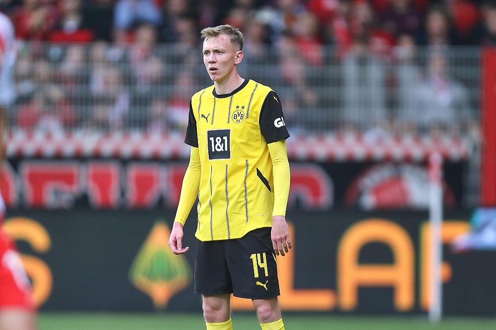 Bundesliga: BVB bezwingt Köln kurz vor Schluss Maximilian Beier (Archiv)