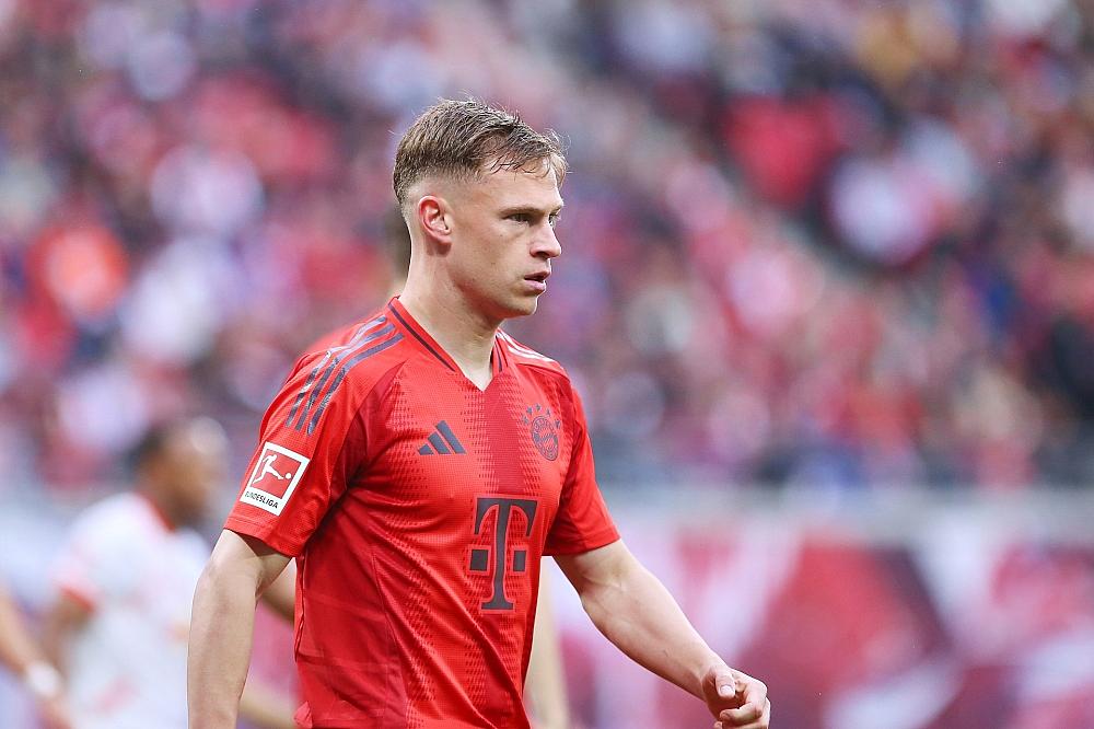 Bundesliga: Bayern siegen bei Gladbach – Leipzig feiert Rekordsieg Joshua Kimmich (Archiv)