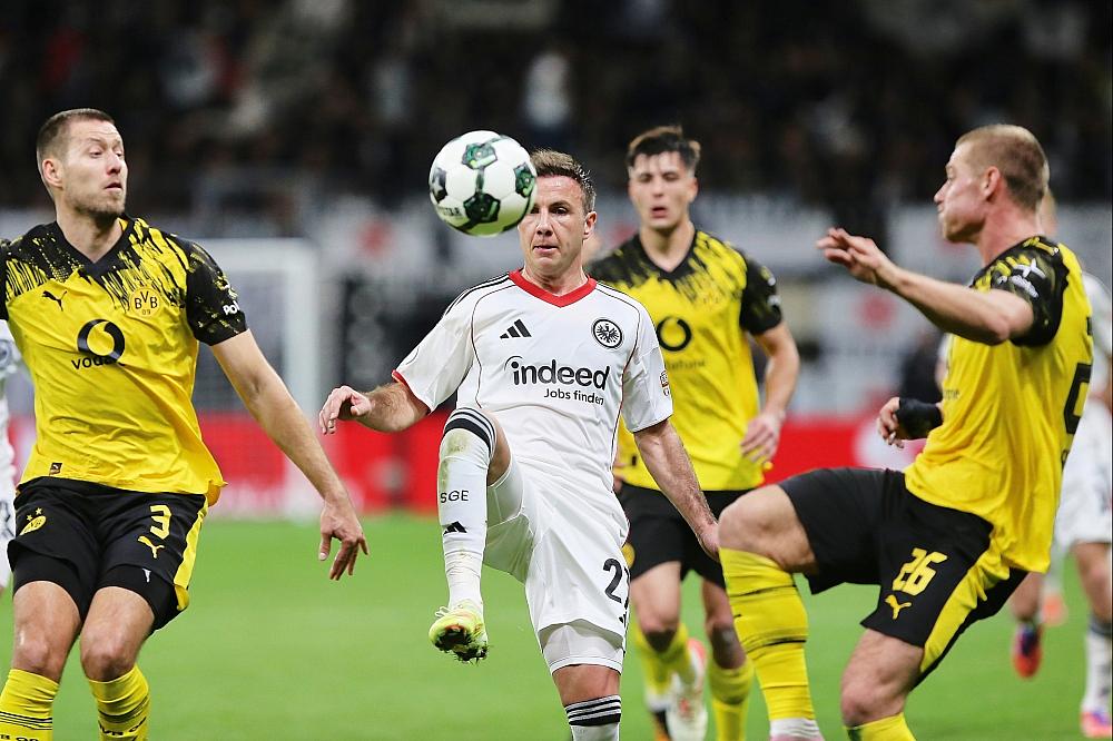 DFB-Pokal: Dortmund schlägt Frankfurt im Elfmeterschießen Eintracht Frankfurt - Borussia Dortmund am 28.10.2025
