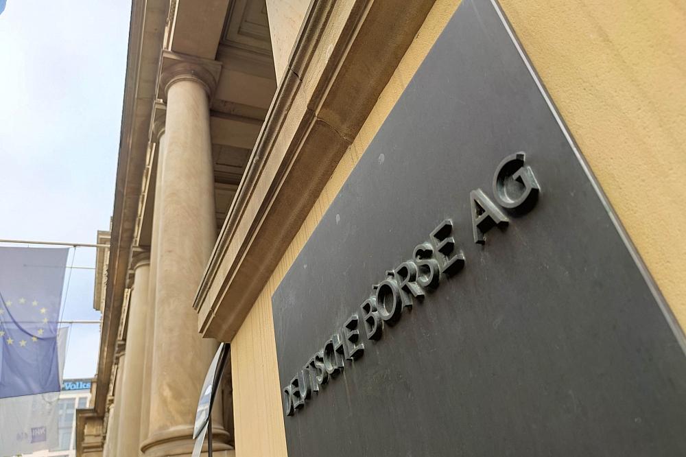 Deutsche Börse sucht in den USA nach Partnern im Kryptogeschäft Deutsche Börse AG (Archiv)