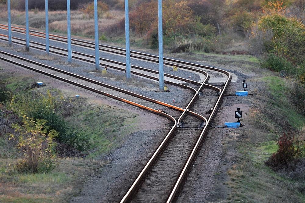Koalition will Schienenmaut-Anstieg abmildern Schienen (Archiv)