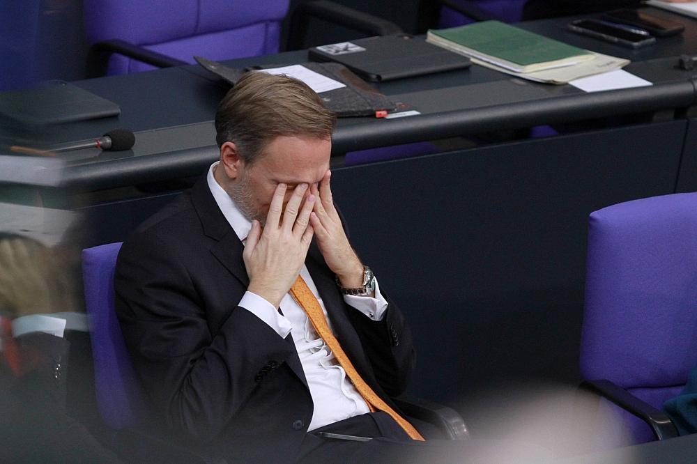 Bericht: Christian Lindner wollte 2023 Parteivorsitz abgeben Christian Lindner im Jahr 2023 (Archiv)