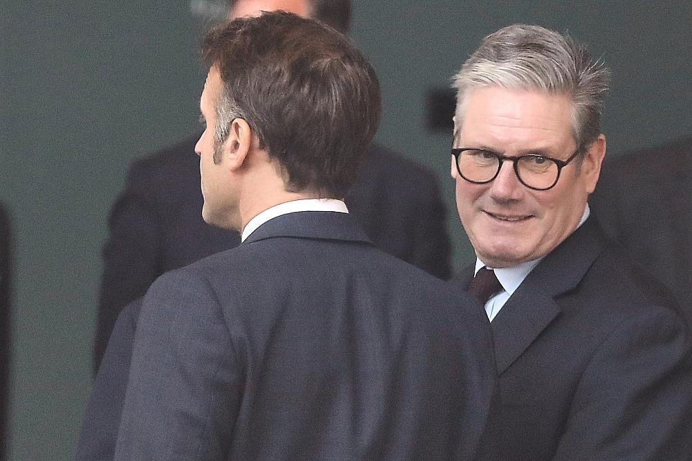 Merz trifft Macron und Starmer zum Abendessen in Berlin Emmanuel Macron und Keir Starmer (Archiv)