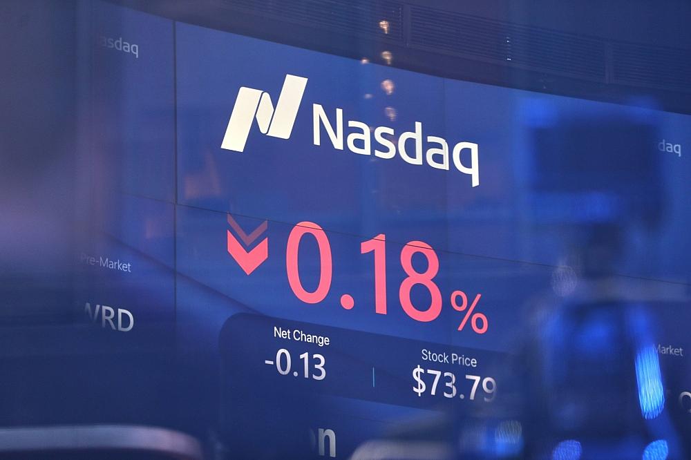 US-Börsen schließen Woche versöhnlich ab Nasdaq-Börsenkurs (Archiv)