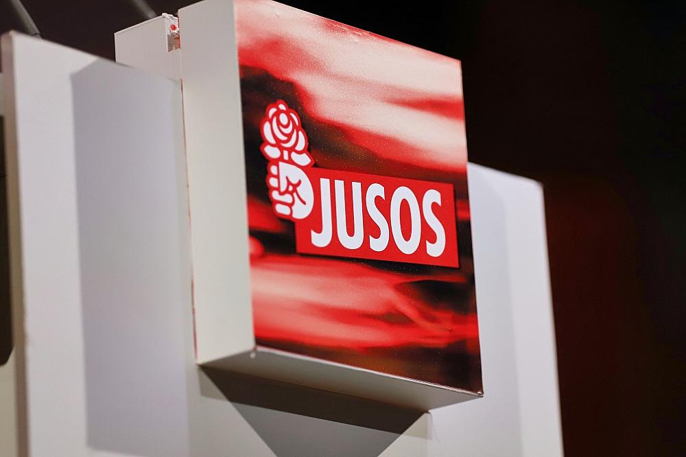 Jusos drängen auf Linksruck in SPD Logo der Jusos (Archiv)