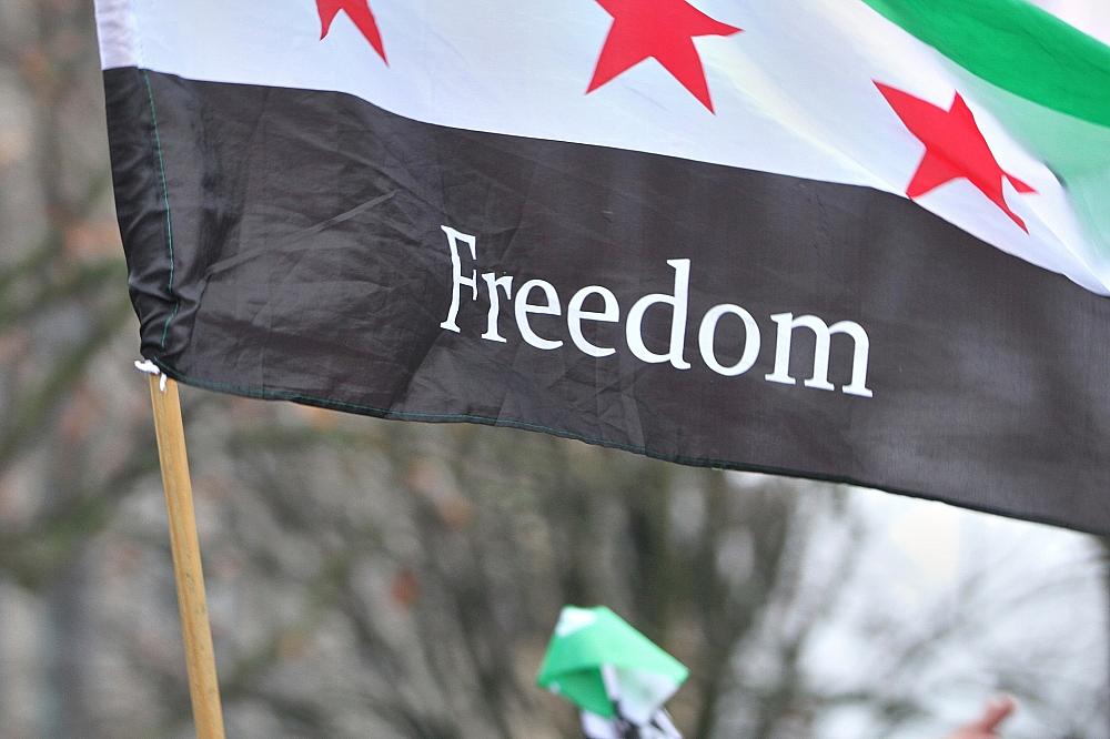 Ischinger hält Debatte über Syrien-Abschiebungen für überzogen Syrer in Deutschland feiern den Sturz von Assad in Syrien (Archiv)