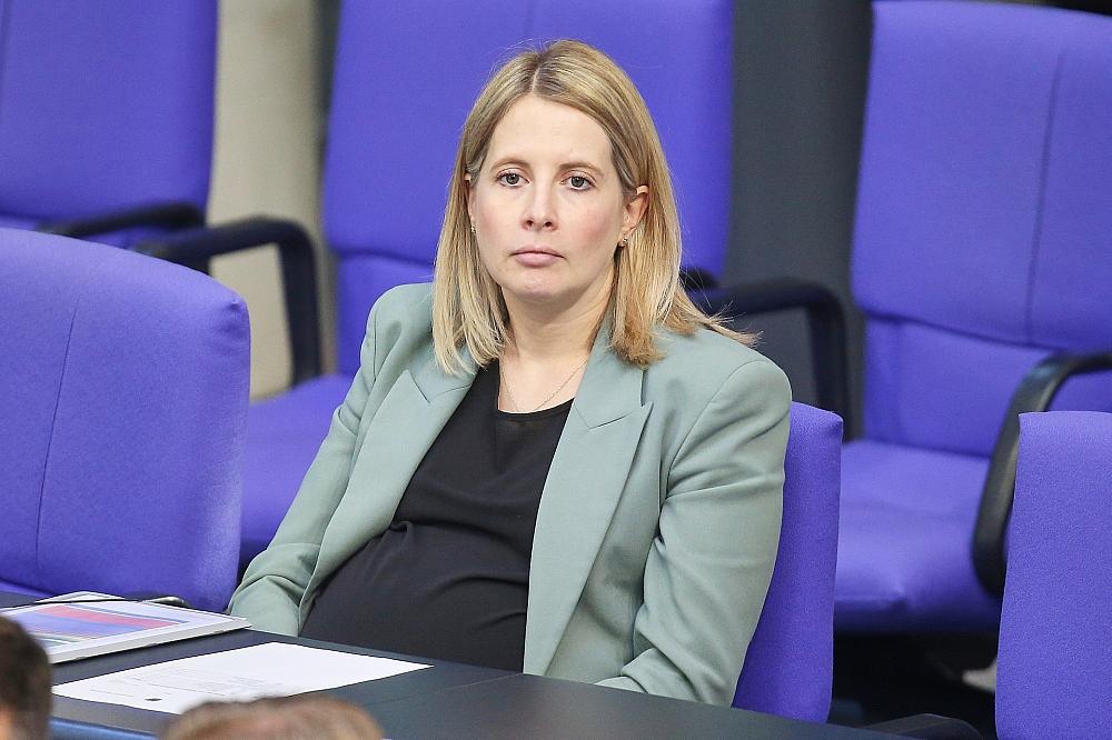 Hubertz will nicht mit Baby im Bundestag reden Verena Hubertz am 07.11.2025