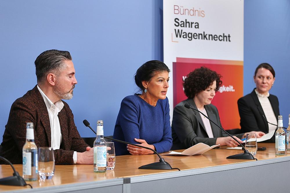 Forsa: BSW bricht ein – AfD weiter vorn Bündnis Sahra Wagenknecht - Vernunft und Gerechtigkeit (Archiv)