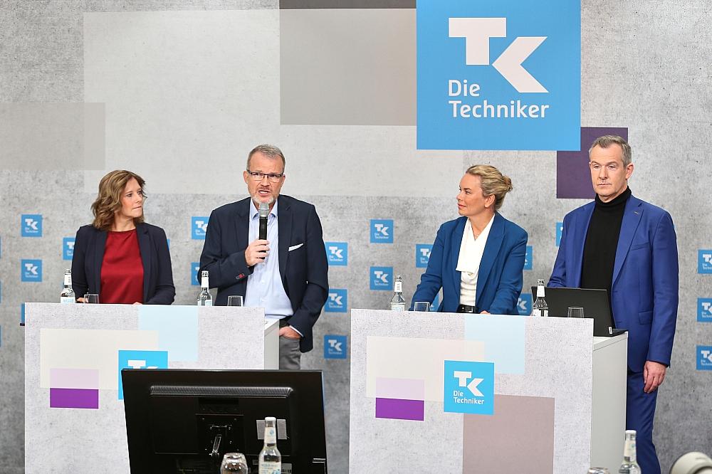 Studie vorgestellt: Zwei Drittel der Deutschen sind gestresst Vorstellung TK-Stressreport 2025 am 26.11.2025