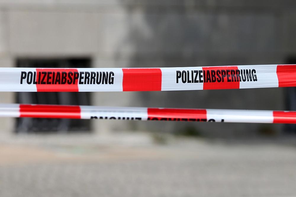 Gerichtsvollzieher im Saarland im Dienst getötet Polizeiabsperrung (Archiv)