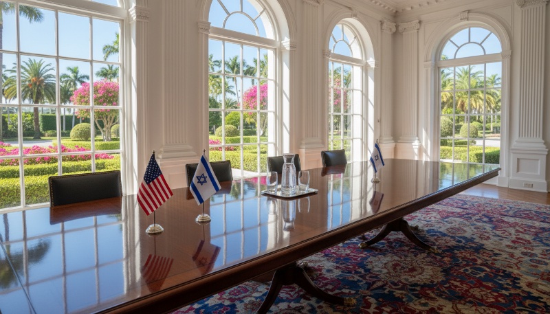 Diplomatisches Treffen in Florida: Trump fordert Ende der Hamas-Struktur