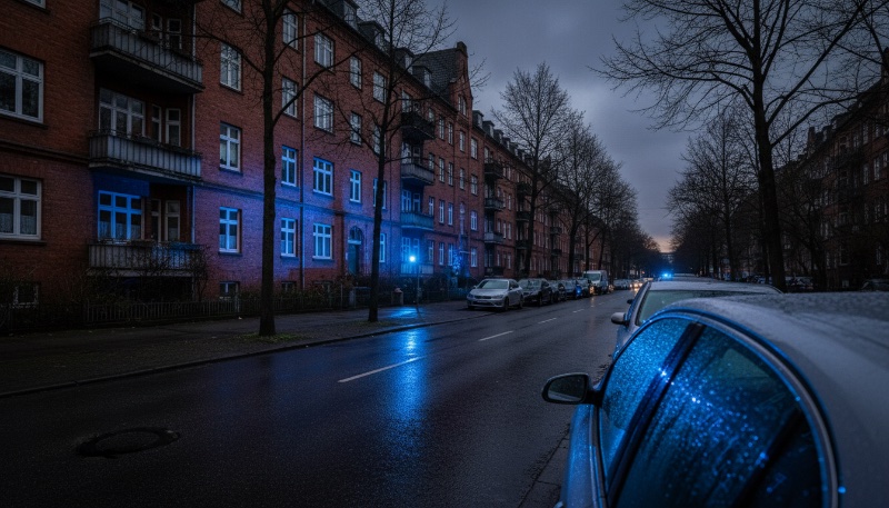 Gefährlicher Vorfall in Hamburg-Hohenfelde: Mann beschießt Kinder mit Pyrotechnik