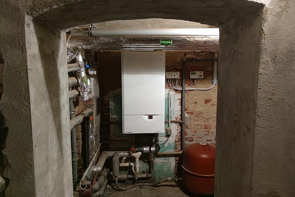 Hubertz nennt Reform des Heizungsgesetzes „großen Brocken“ Gasheizung (Archiv)