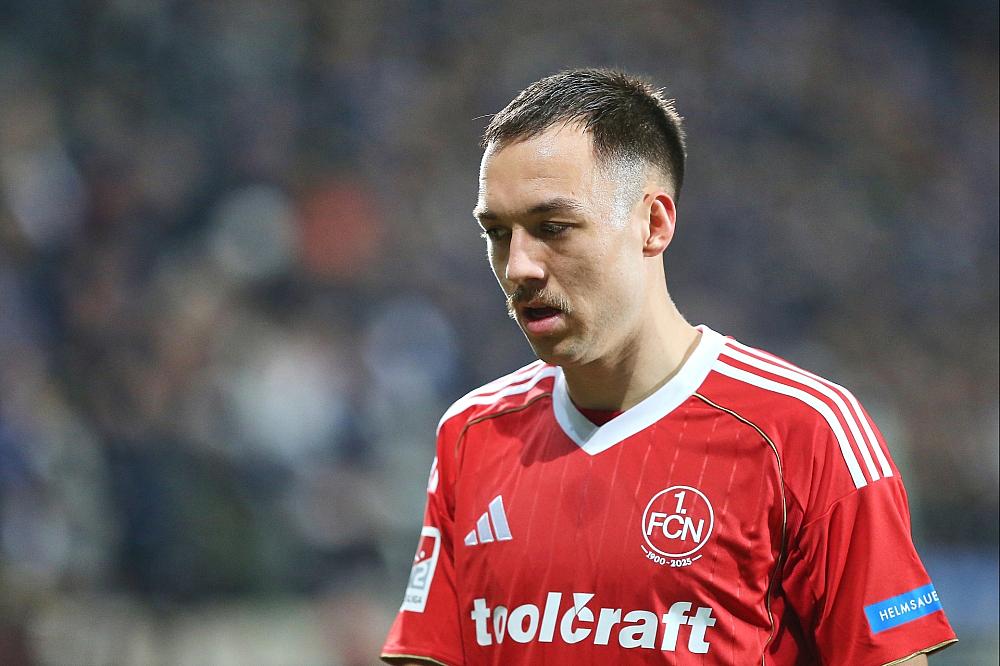 2. Liga: Kein Sieger im Frankenderby zwischen Nürnberg und Fürth Julian Justvan (Archiv)