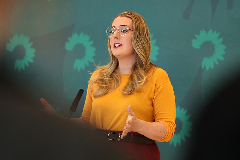 Grüne äußern Zweifel an EU-Asyleinigungen Katharina Dröge (Archiv)