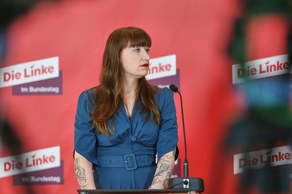 Reichinnek für offeneren Umgang mit Erkrankungen in Spitzenpolitik Heidi Reichinnek (Archiv)