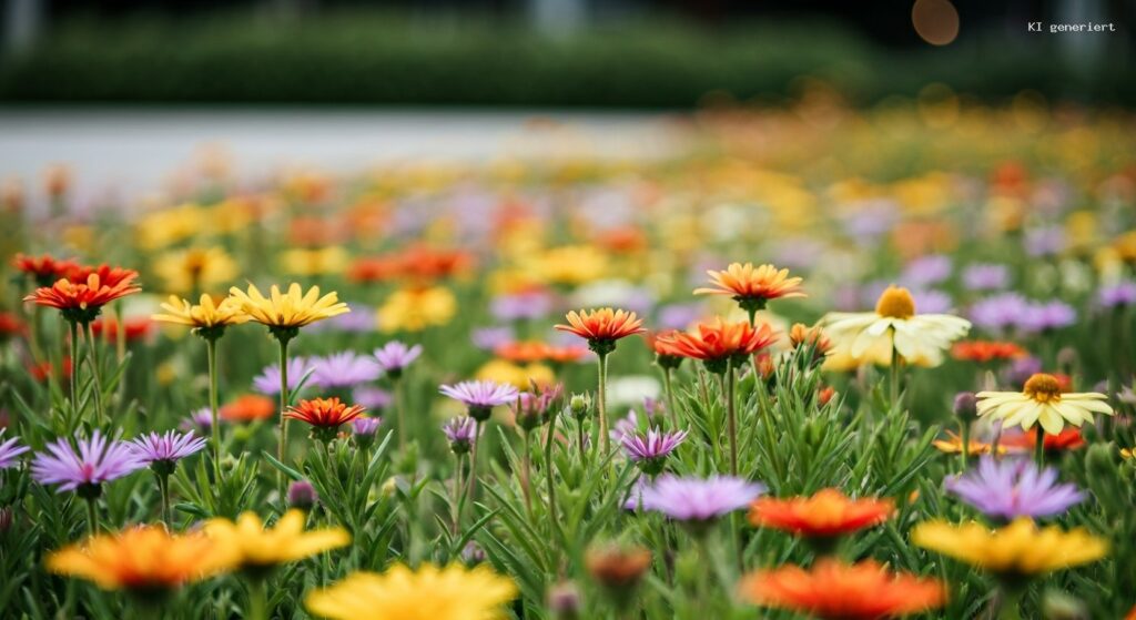 Ulms neue Grünflächen-Initiative ‚Urbanes Blütenmeer‘ transformiert Stadtbild