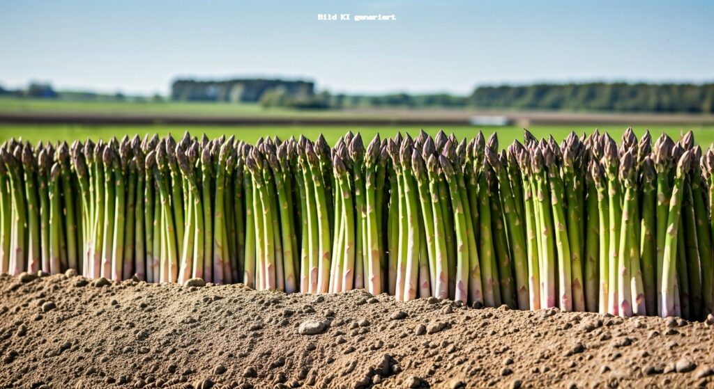 Rückläufiger Spargelanbau in Deutschland