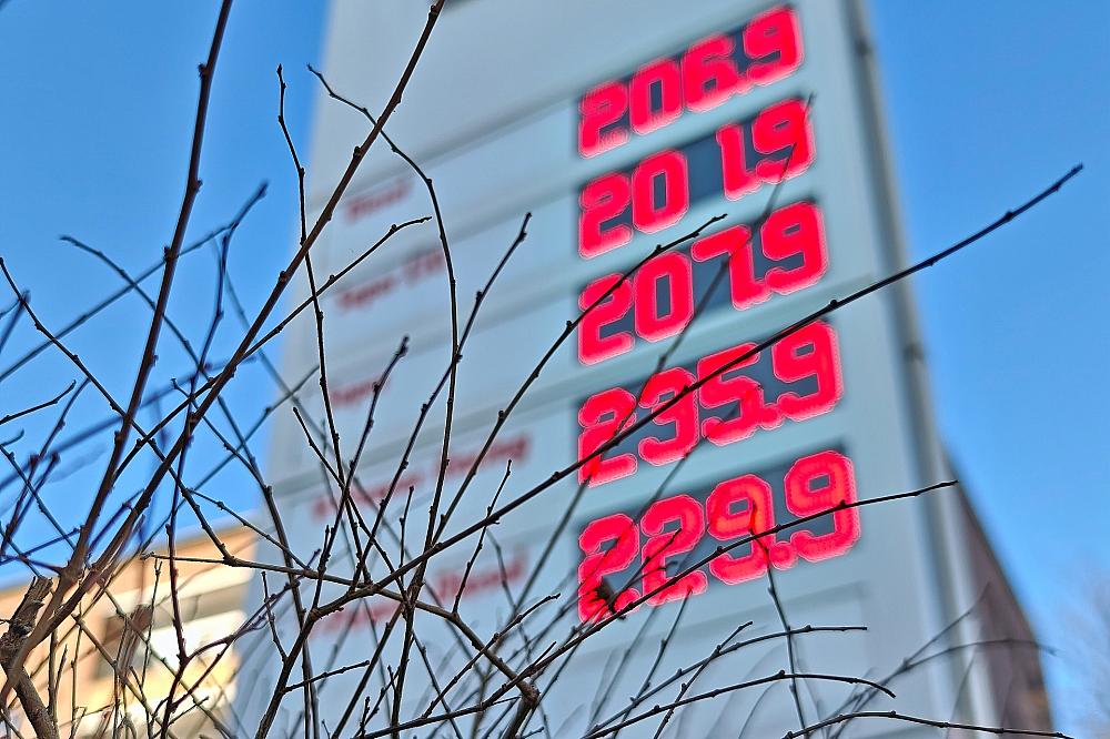 Kraftstoffpreise erneut stark gestiegen