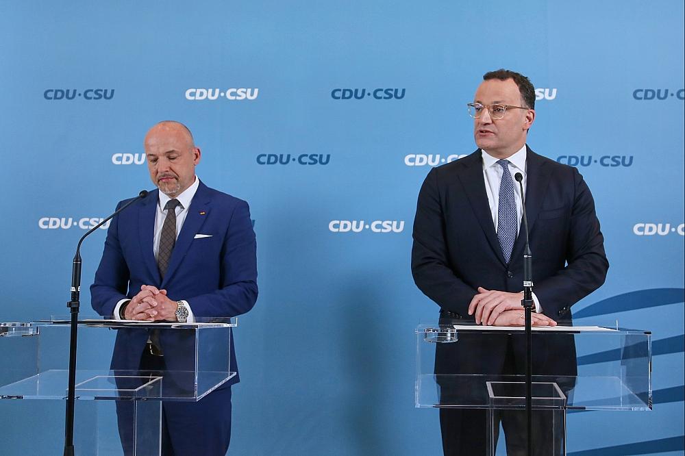 Unionsfraktionsvize sieht keinen Zeitdruck nach Spahn-Rücktritt