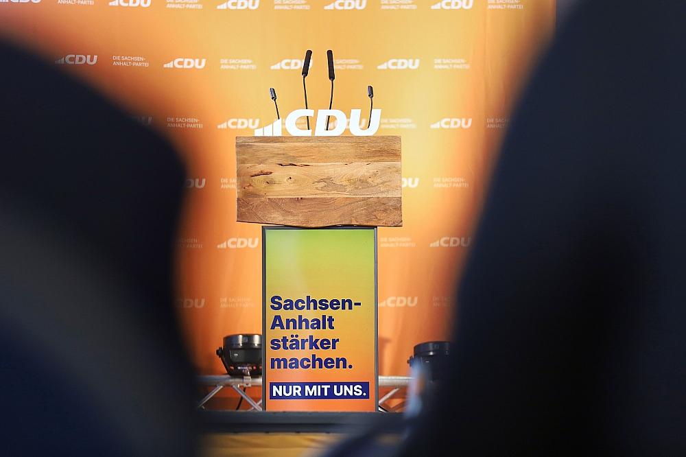 CDU ruft bundesweit Mitglieder zu Wahlkampf in Sachsen-Anhalt auf