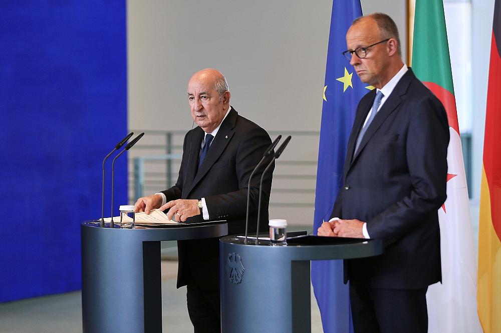 Merz setzt auf mehr Rohstofflieferungen aus Algerien
