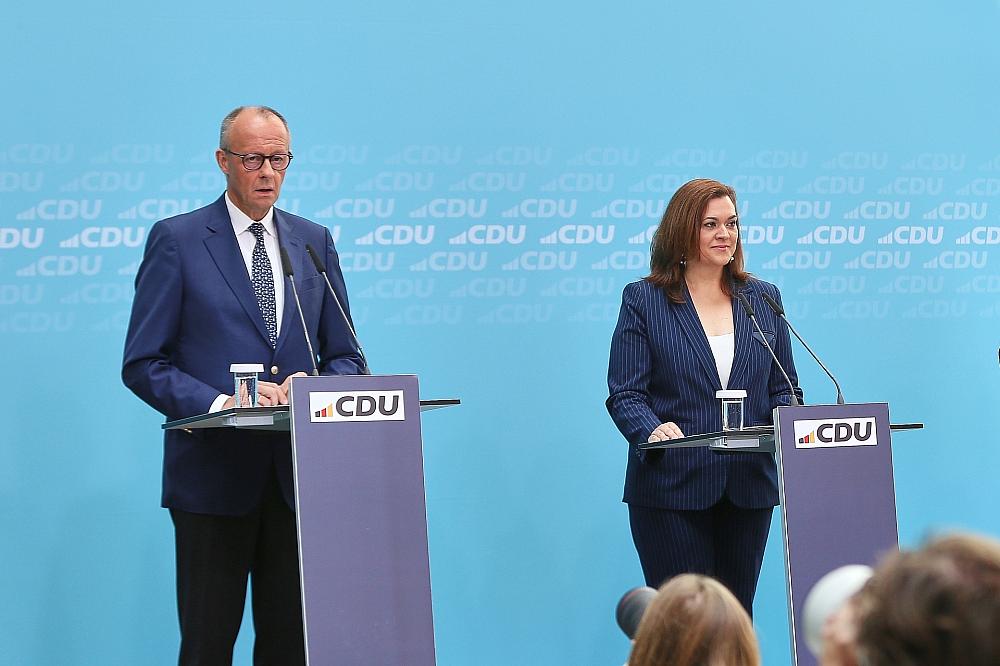 Merz bestätigt Hoppermann als Linnemann-Nachfolgerin