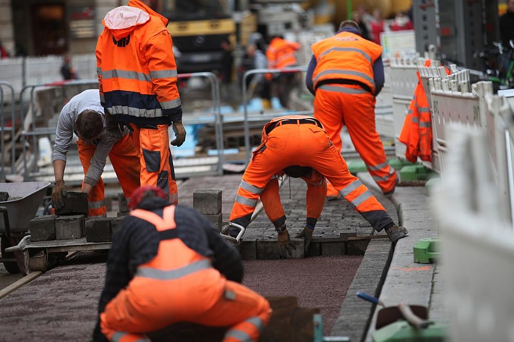 Geschäftsklima im Straßenbau leicht verbessert