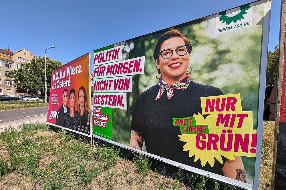 Grüne und Linke planen Rekord-Wahlkampfbudgets in Ostdeutschland