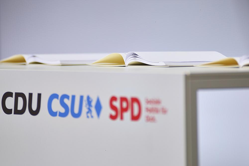 Union und SPD beraten in Münster über Reformtempo