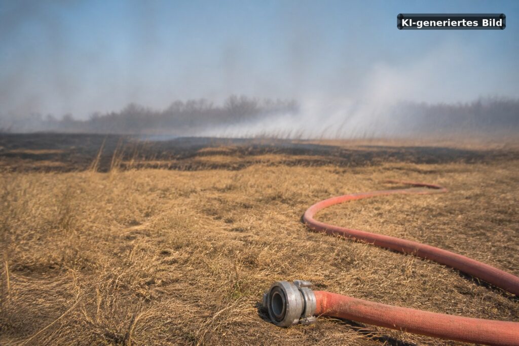 Freiflächenbrand in Wullenstetten gemeldet Symbolbild: Freiflächenbrand in Wullenstetten gemeldet