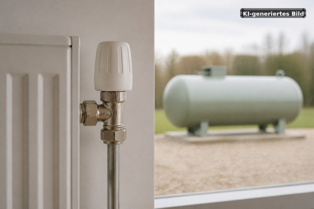 Symbolbild: Gasspeicher vor Heizsaison nur etwa zur Hälfte gefüllt