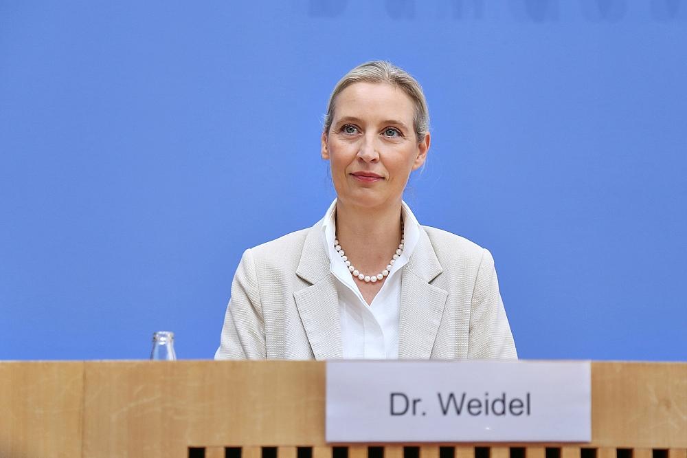 Weidel kritisiert Wüst wegen AfD-Prüfvorstoß