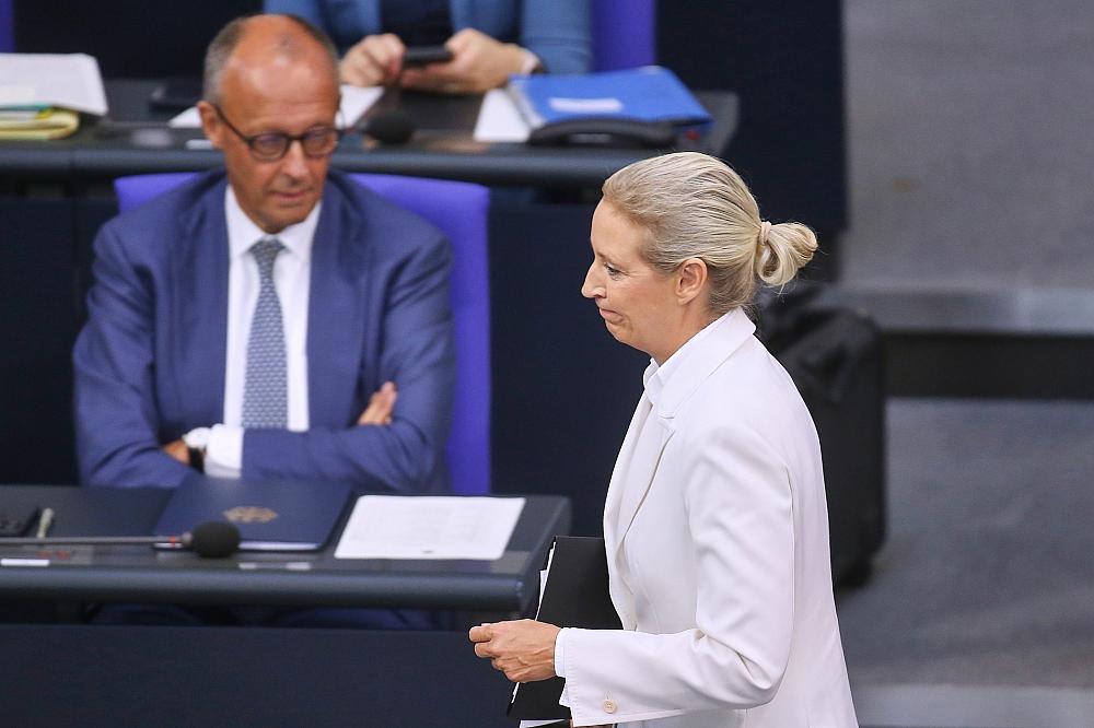 AfD erörtert Bedingungen für Zusammenarbeit mit Union