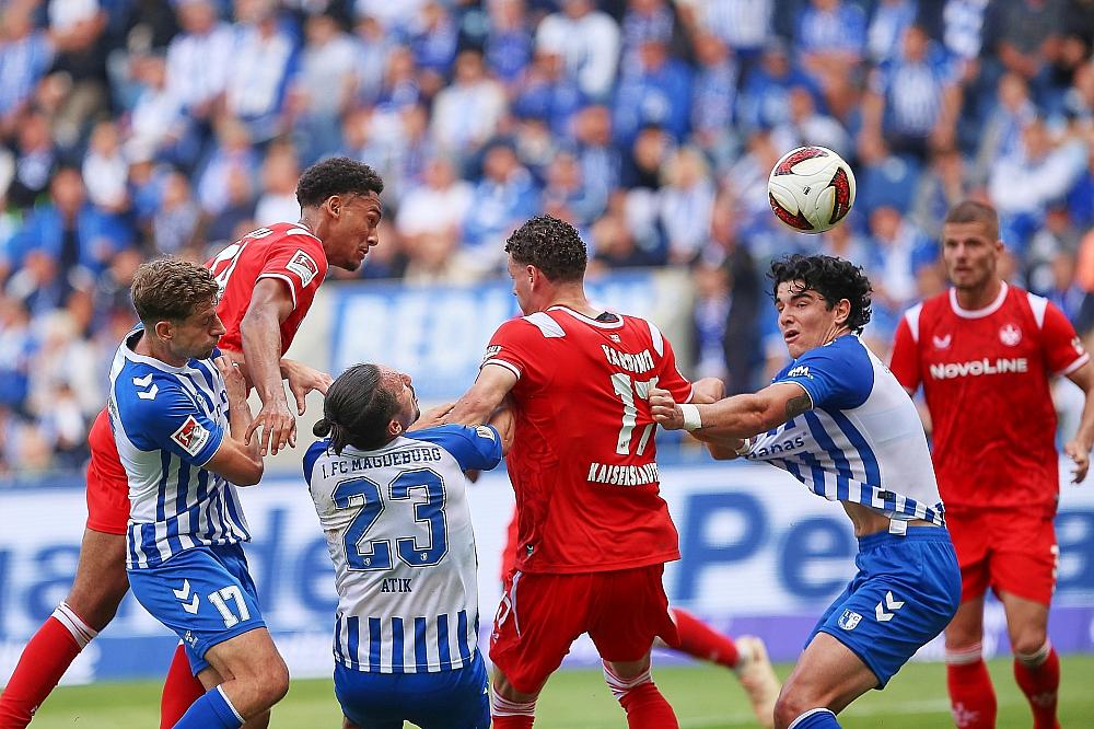 2. Bundesliga: Magdeburg gewinnt gegen Kaiserslautern